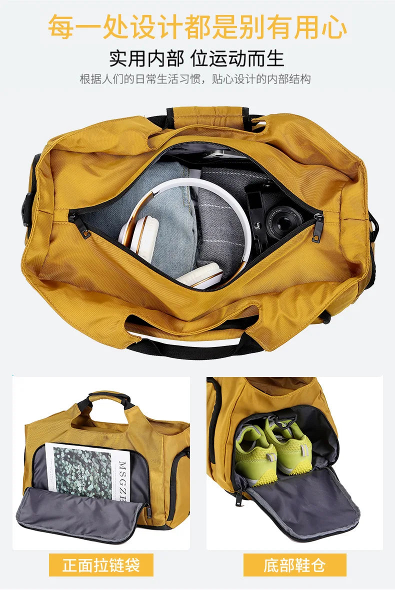 Montará BagSport™ – Bolso Deportivo Gym con Portazapatillas