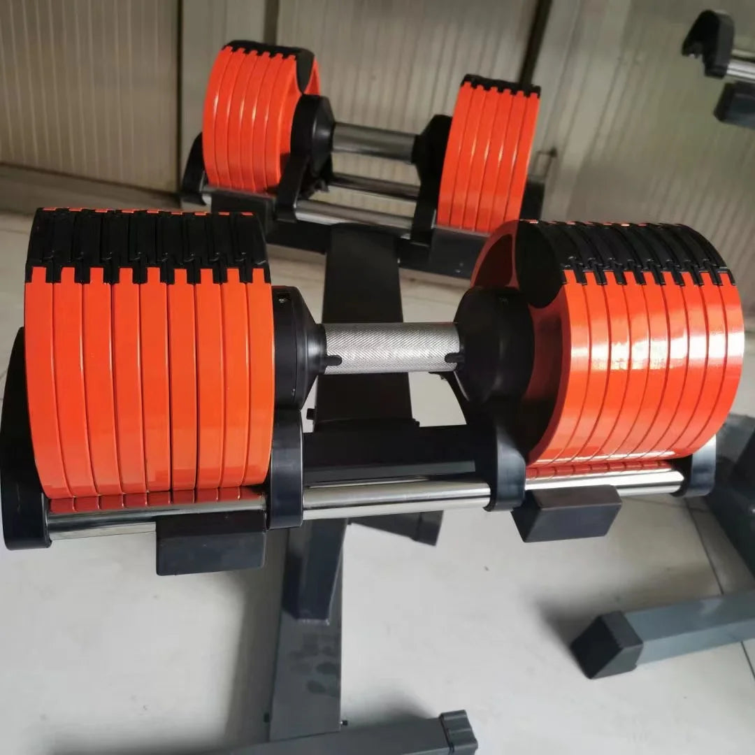 Montará DumbbellPro™ – Mancuernas Ajustables con Soporte