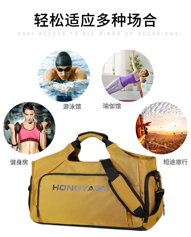Montará BagSport™ – Bolso Deportivo Gym con Portazapatillas
