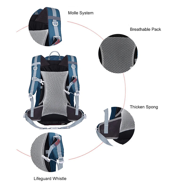 Montará BackSport™ – Mochila Deportiva 30L para Gym y Senderismo