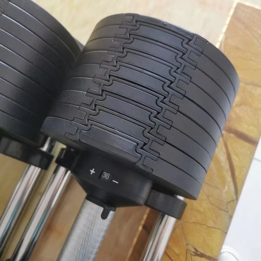 Montará DumbbellPro™ – Mancuernas Ajustables con Soporte