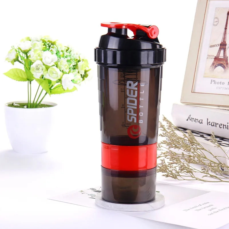Montará Shaker3™ – Botella Shaker 3 Compartimentos 500ml