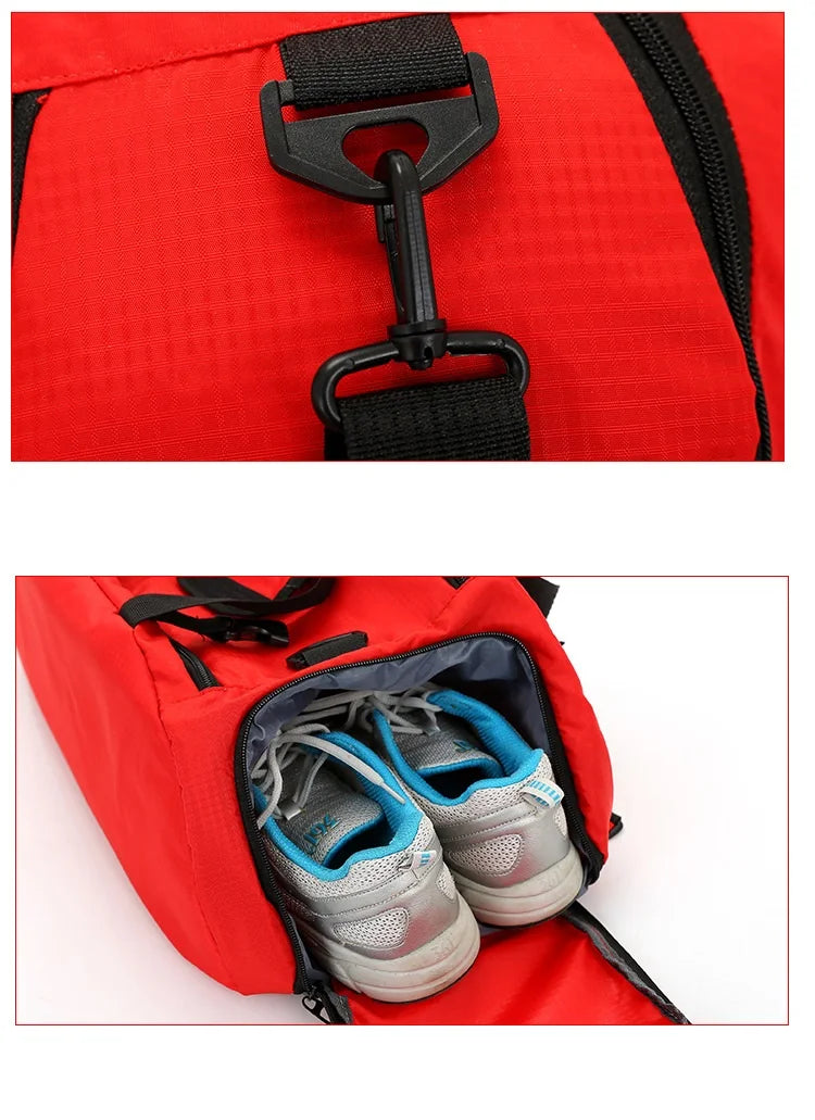 Montará BagDuffle™ – Bolso Deportivo Gym Nylon 20-35L Unisex