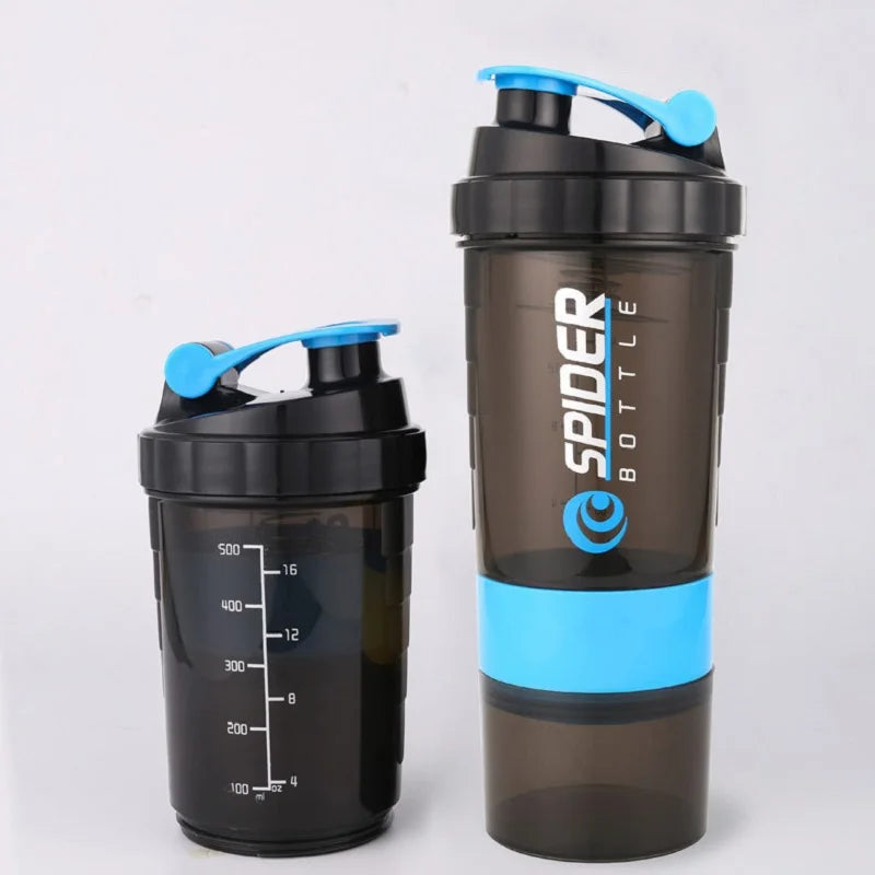 Montará Shaker3™ – Botella Shaker 3 Compartimentos 500ml