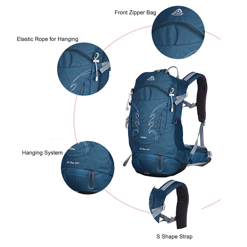 Montará BackSport™ – Mochila Deportiva 30L para Gym y Senderismo