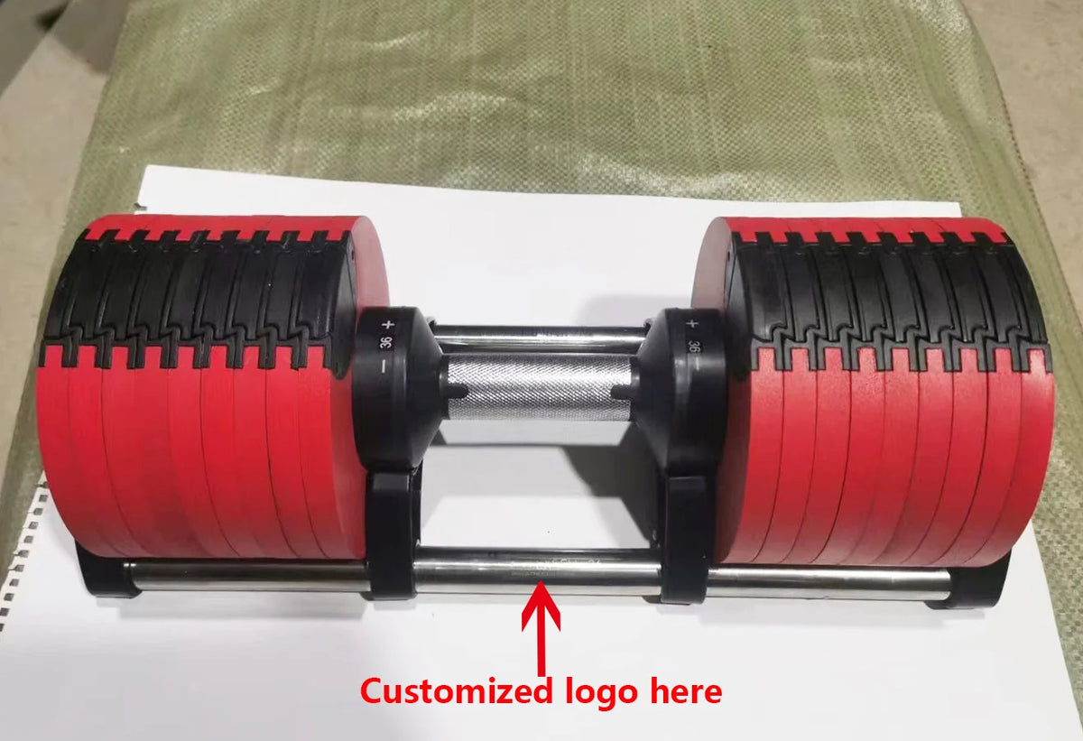 Montará DumbbellPro™ – Mancuernas Ajustables con Soporte