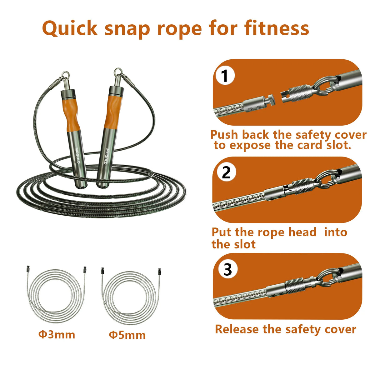 Montará RopeX Pro™ – Cuerda de Saltar Aluminio Intercambiable