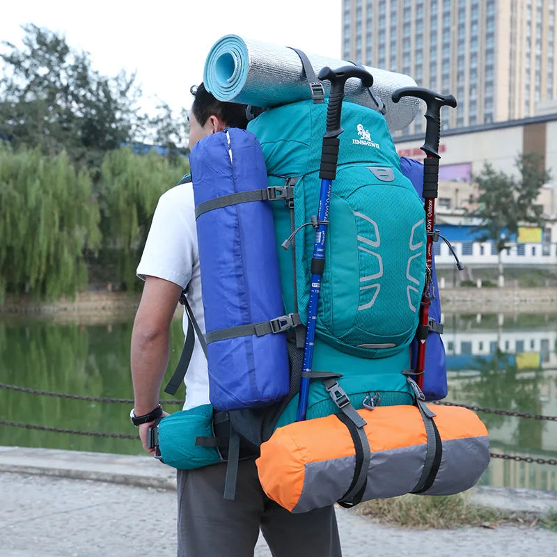 Montará BackHike™ – Mochila Trekking 60L Resistente al Agua