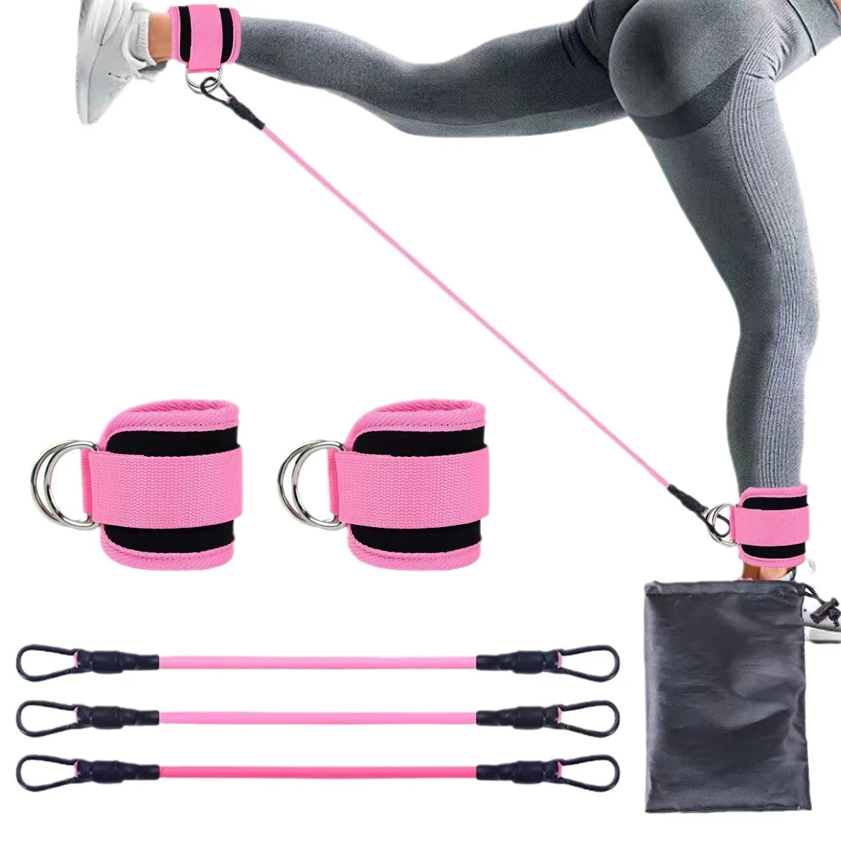Montará AnkleStraps™ – Straps de Tobillo TPE para Glúteos