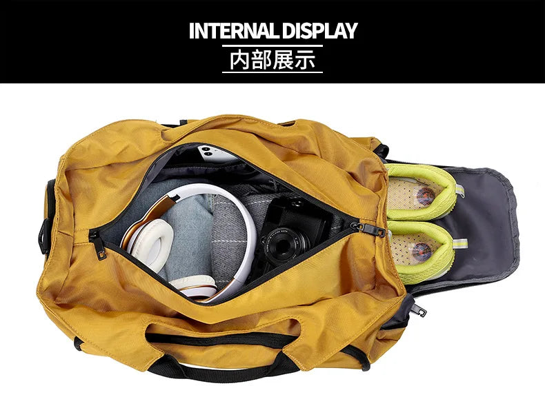 Montará BagSport™ – Bolso Deportivo Gym con Portazapatillas