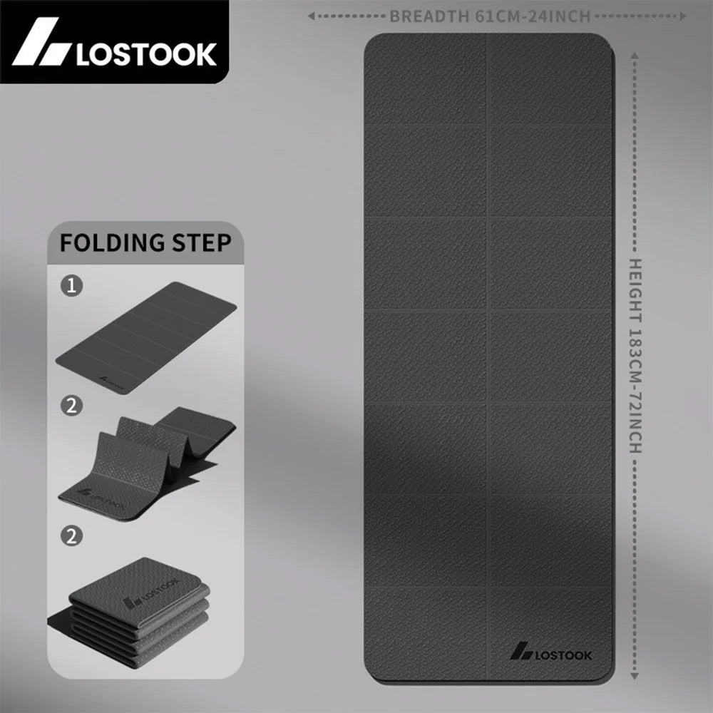 Montará MatFold™ – Colchoneta Yoga TPE Plegable 183cm